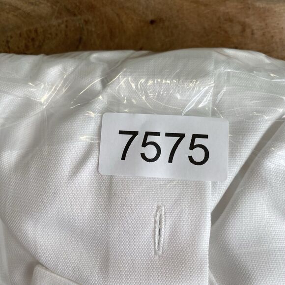 David Donahue Dress Shirt Men's 18 36/37 White Business Office Preppy Normcore - Picture 13 of 13